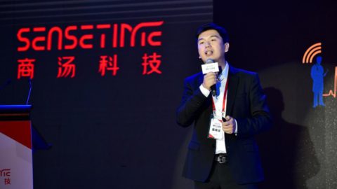 SenseTime CEO Xu Li likens artificial intelligence to the Trisolaran alien race in Liu Cixin's Remembrance of Earth's Past trilogy. Trisolarans are unable to deceive. All of their thoughts are shared openly. Image source: KrASIA archive.