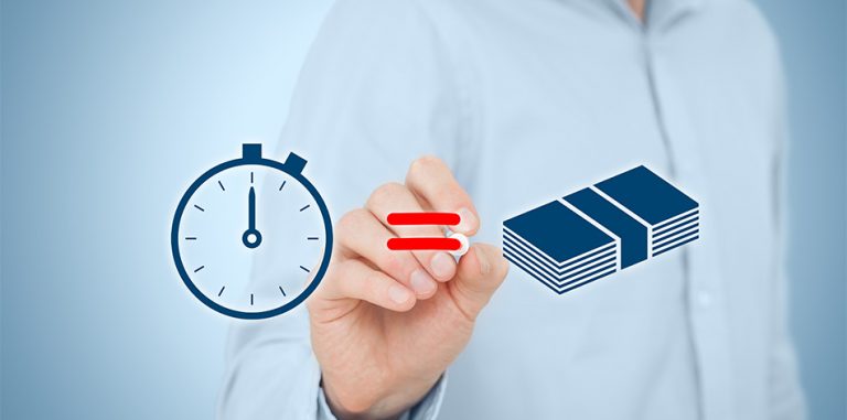 Time trading platform Miaoa displays time value in real time. Image credit to 123rf.com.cn.
