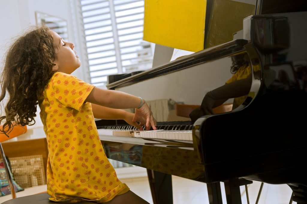 CheckItOut! | Making money takes practice, just like playing the piano takes practice.