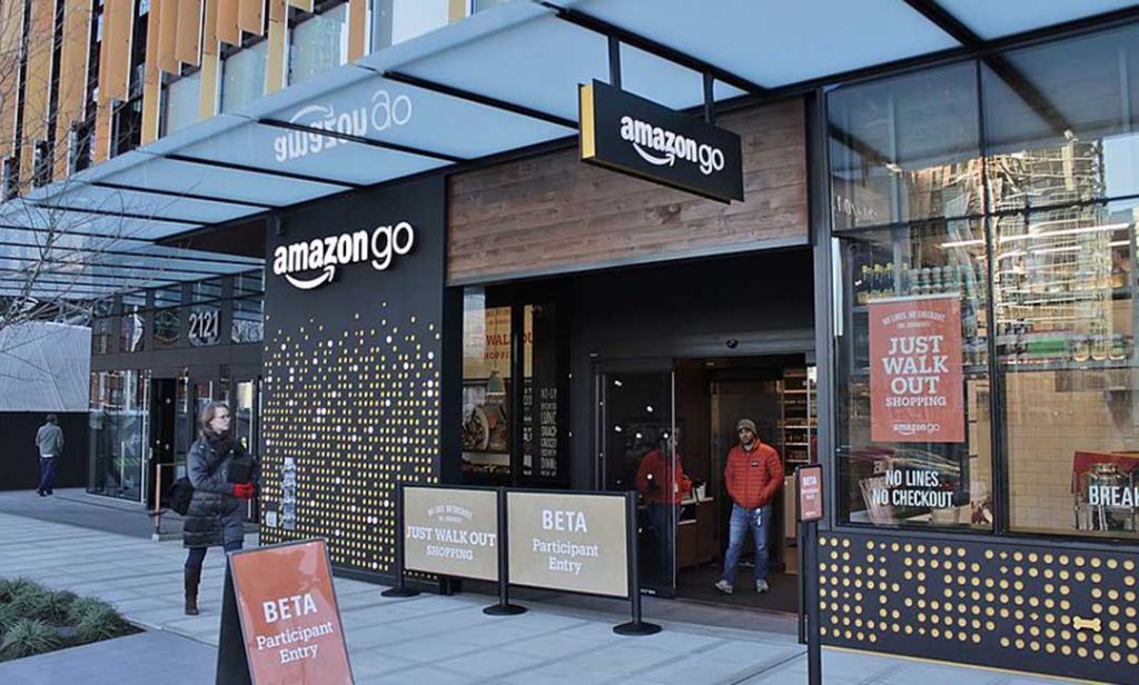 Amazon Go in Seattle. 