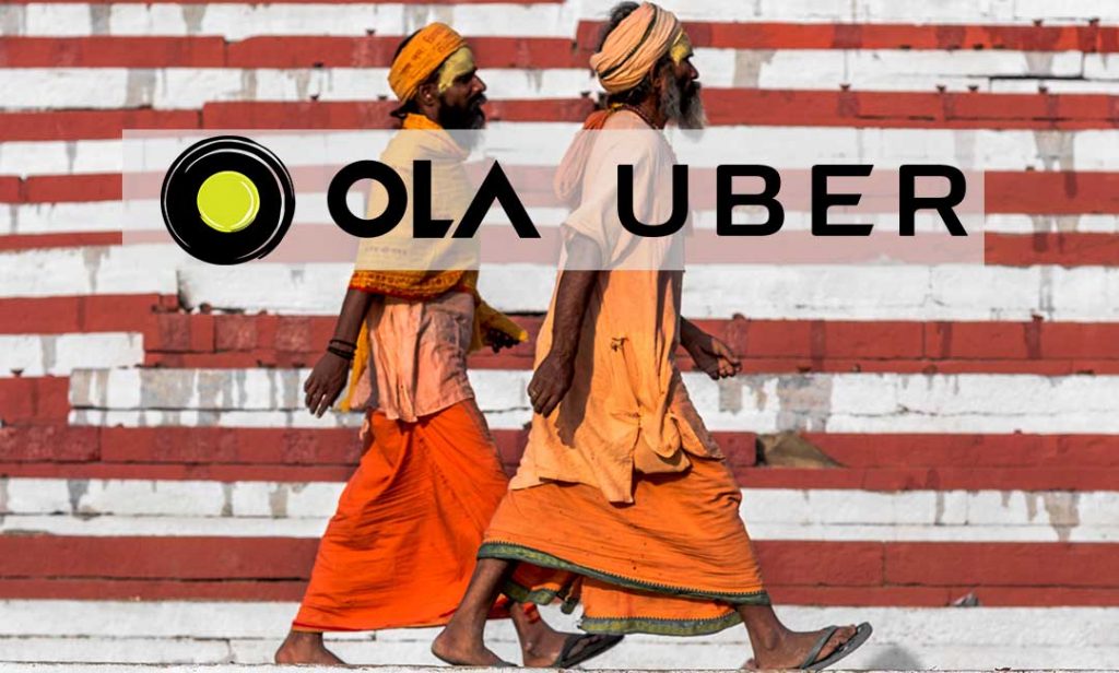 Uber & Ola. 