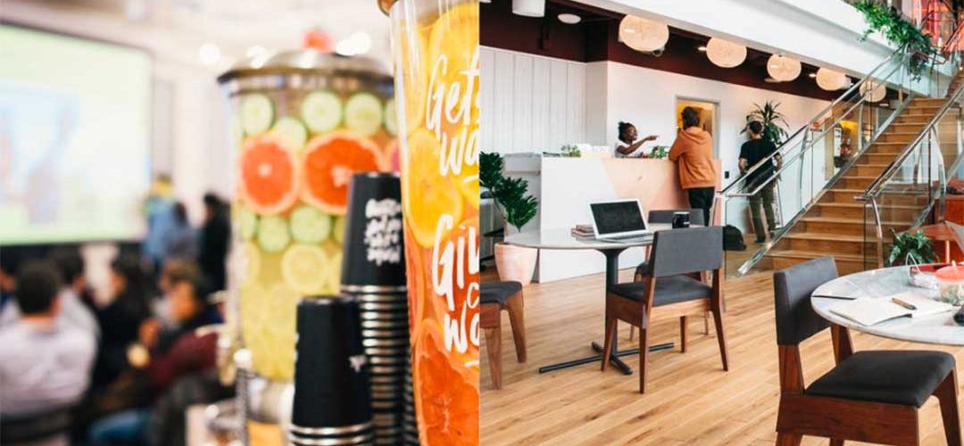 Screenshot from WeWork.