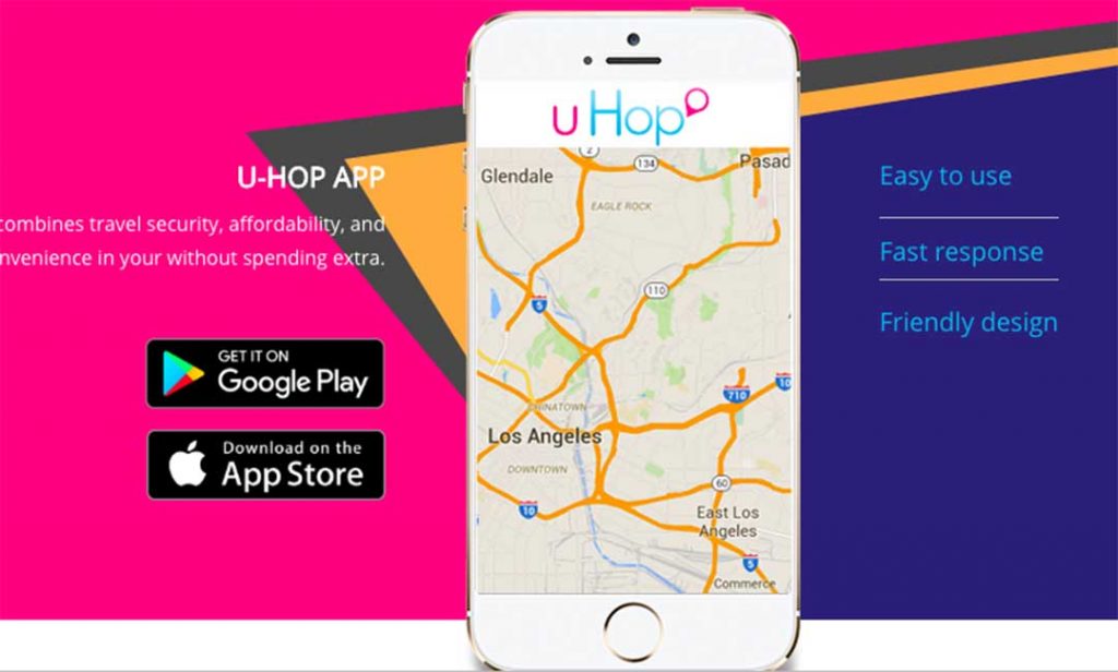 Screenshot from U-Hop.