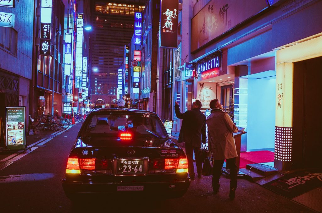Japan taxi