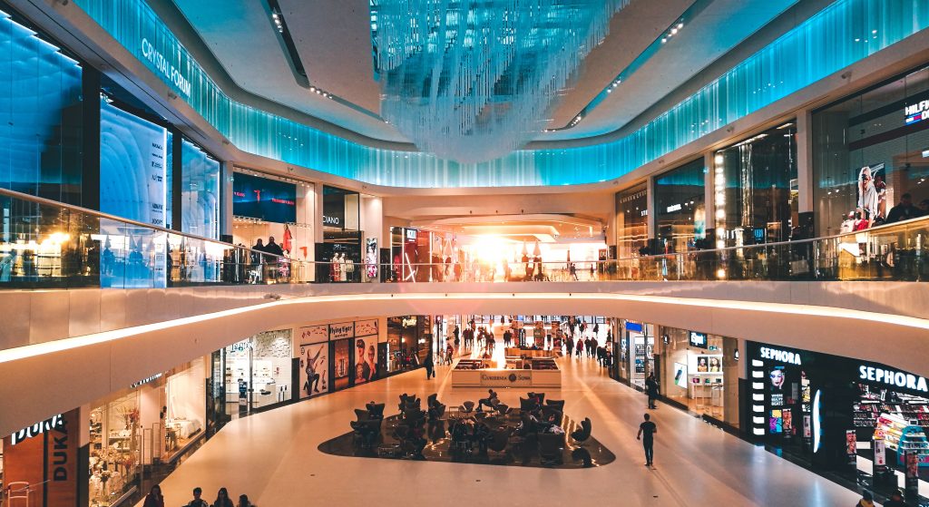 Mall retail. credit Unsplash