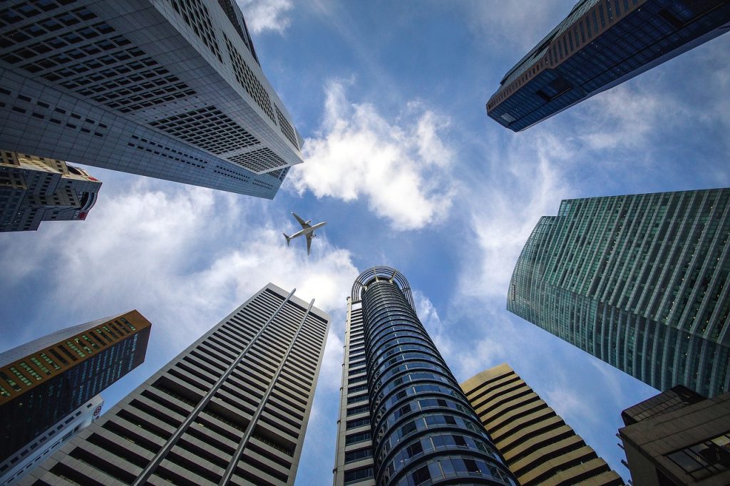 Singapore skyscraper pixabay