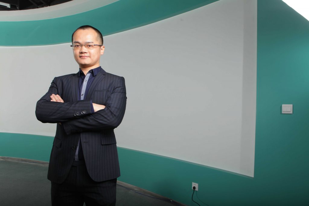 Photo of Wang Xing, CEO of Meituan.