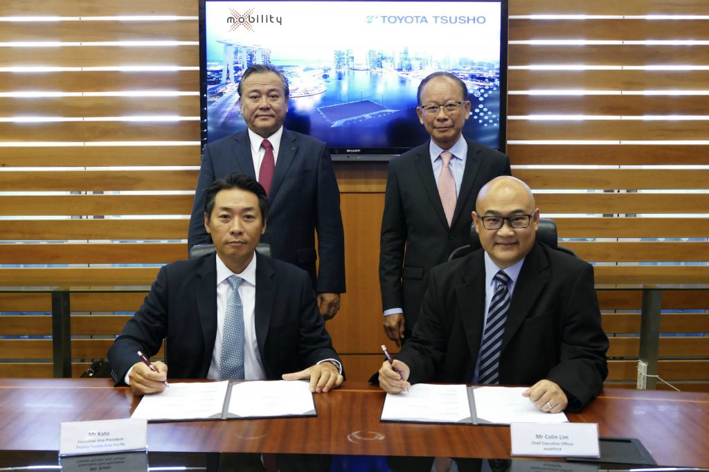 SMRT-backed startup MobilityX raises Series A led by Toyota