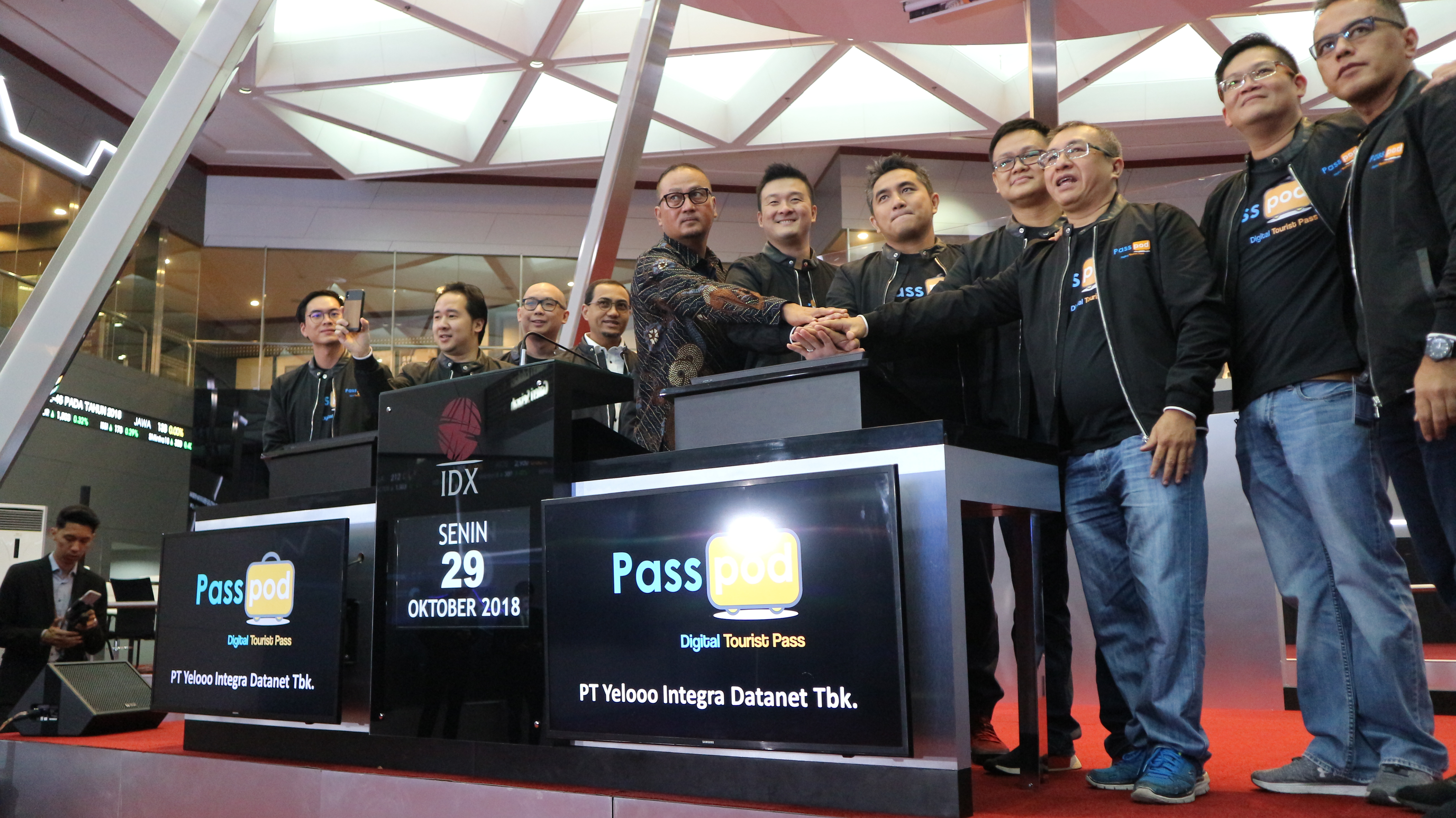 Indonesia’s Passpod shares oversubscribed on debut day
