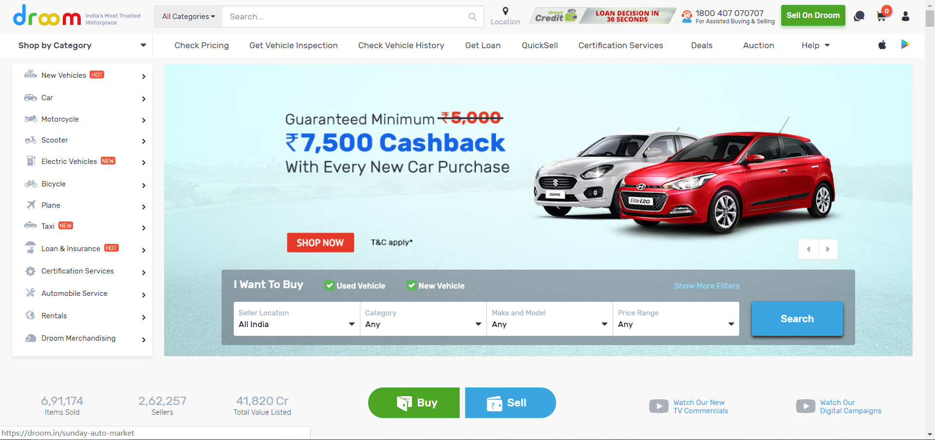 Indian online car dealer Droom raises yet another US$30m