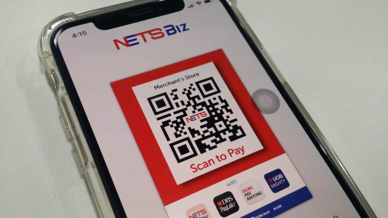 Singapore’s NETS launches app for small businesses to accept QR code payments