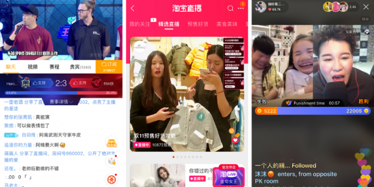 A snapshot of live streaming platforms in China | KrASIA