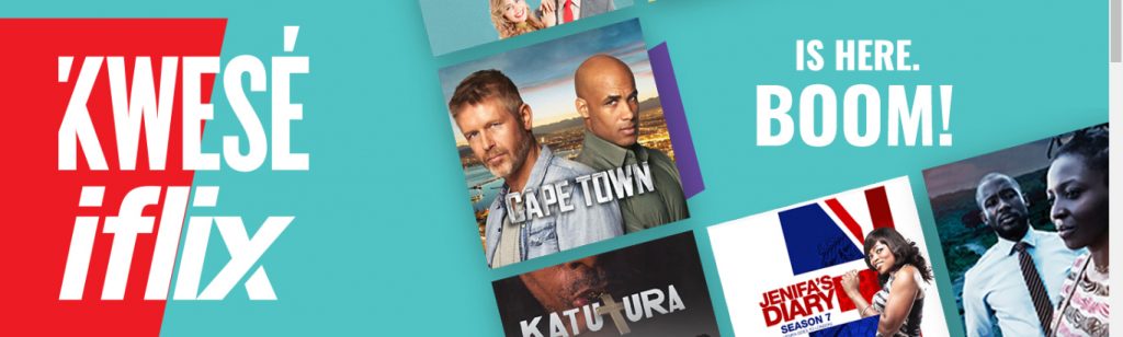 Visual from Kwese iflix's website.