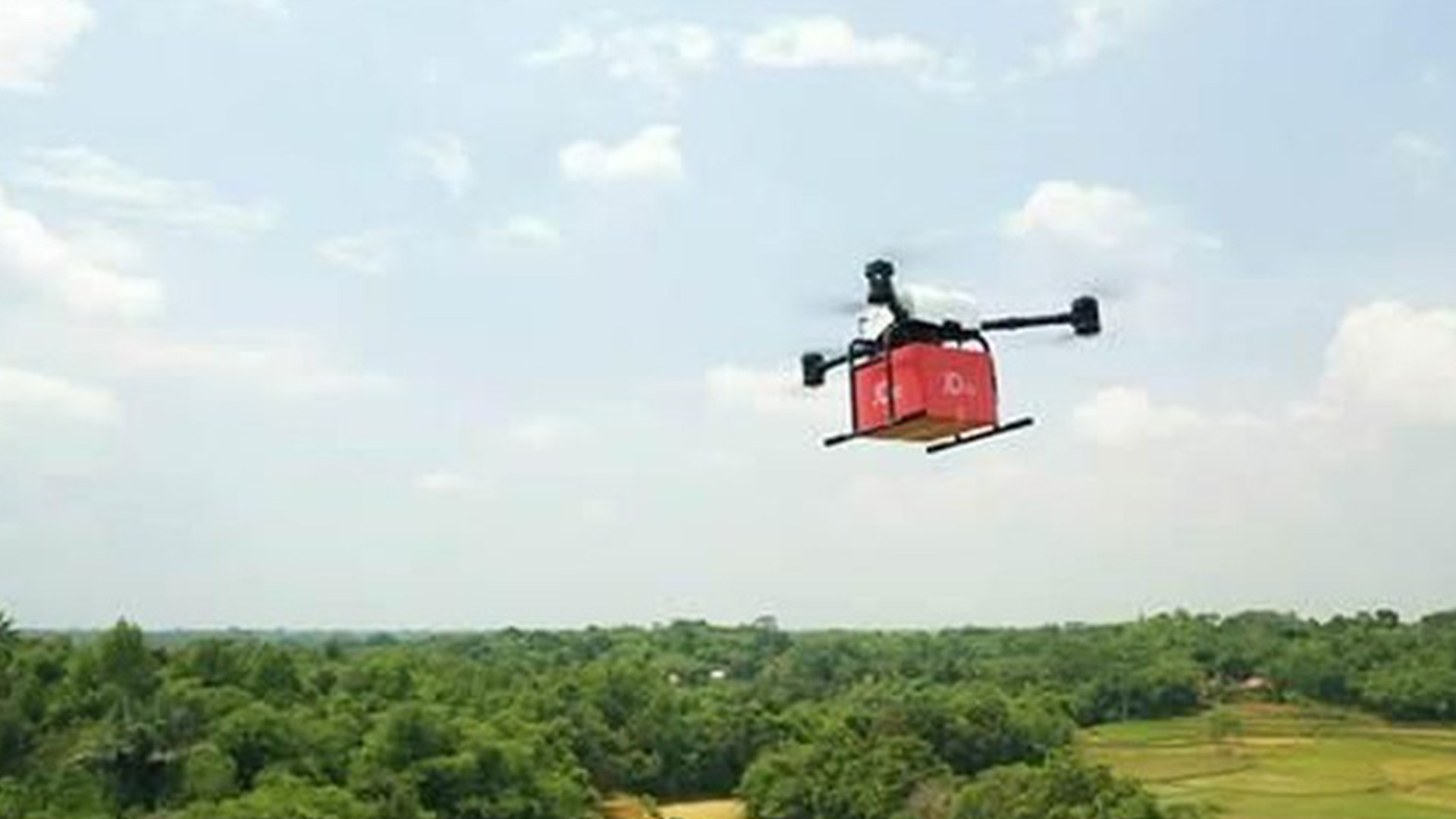 JD warms Indonesia up to drone deliveries with first government-endorsed test flight