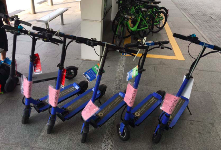 Singaporean transport regulator impounds nearly 200 electric scooters