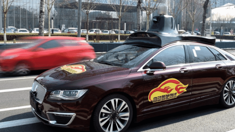 Baidu clocked the most self-driving road tests in Beijing in 2018