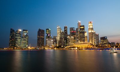 Singapore skyline by Bowen Chin.