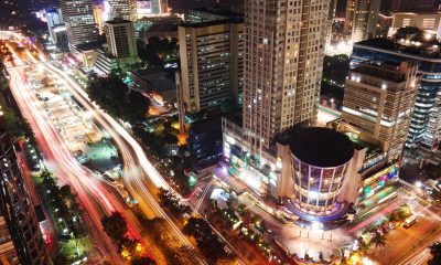 Jakarta night scene by 
Gede Suhendra.