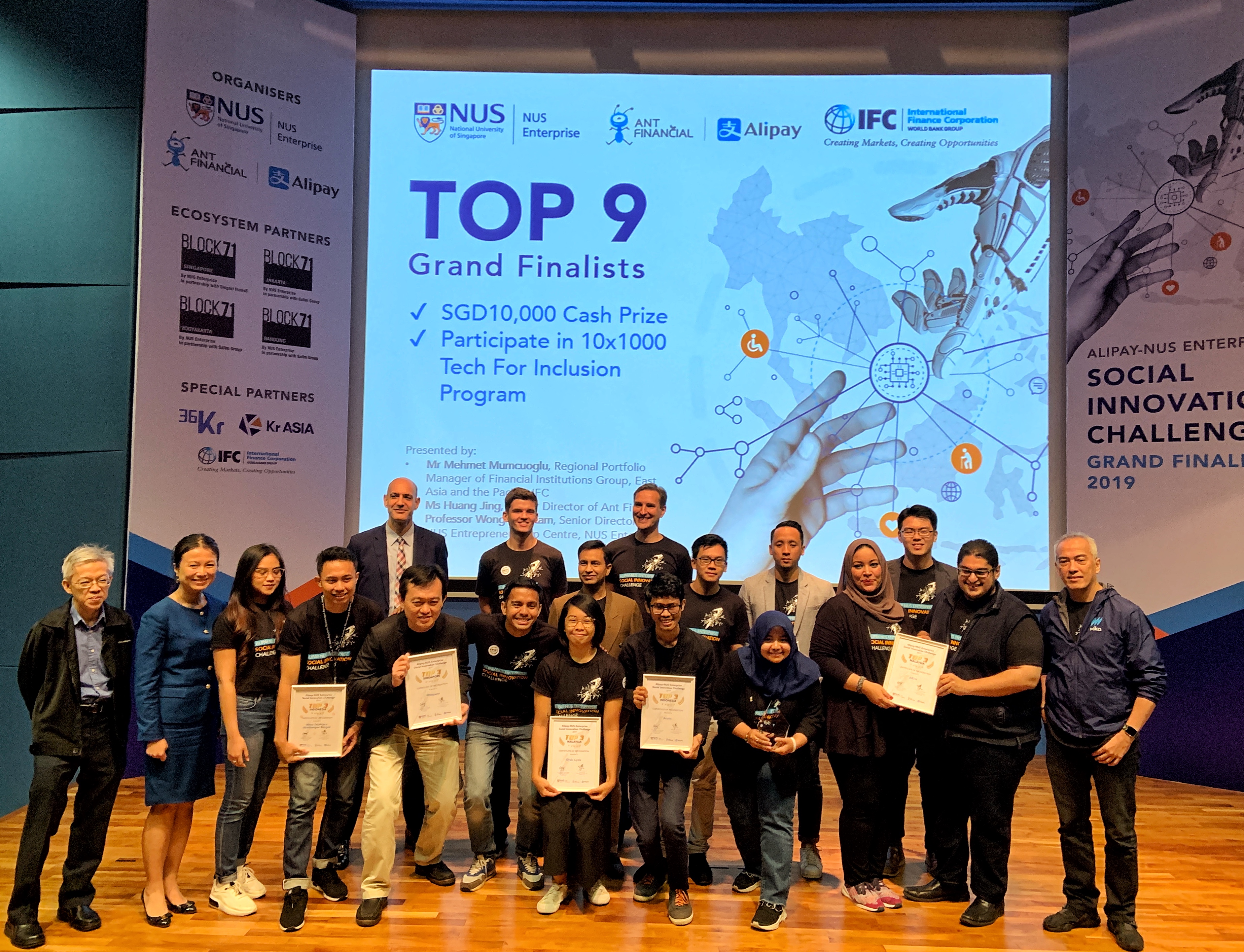 Indonesian fisheries e-commerce startup Aruna wins Alipay-NUS Enterprise “tech for good” challenge