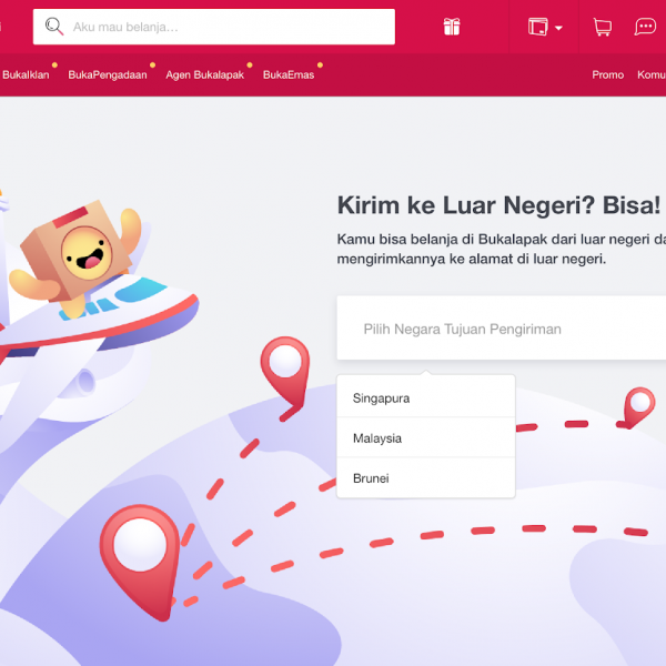 Indonesia S Bukalapak Takes Its E Commerce Services Overseas Through New Bukaglobal Feature Krasia