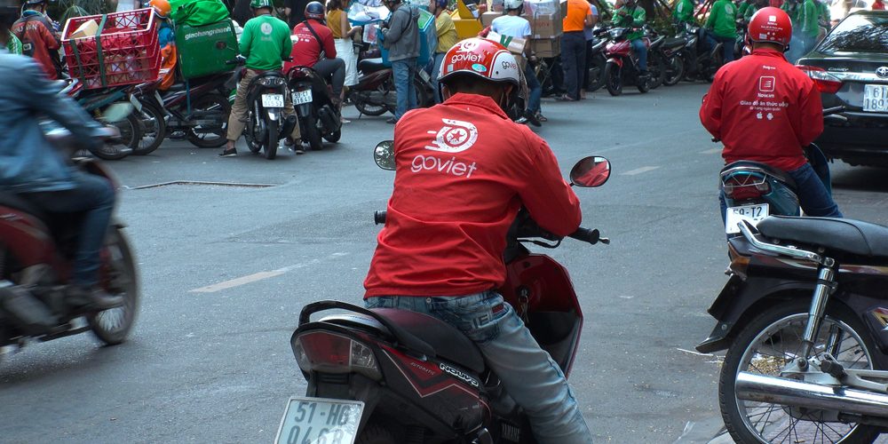 Go-Viet drivers in Ho Chi Minh City are not happy with new reward scheme. Photo by Shutterstock