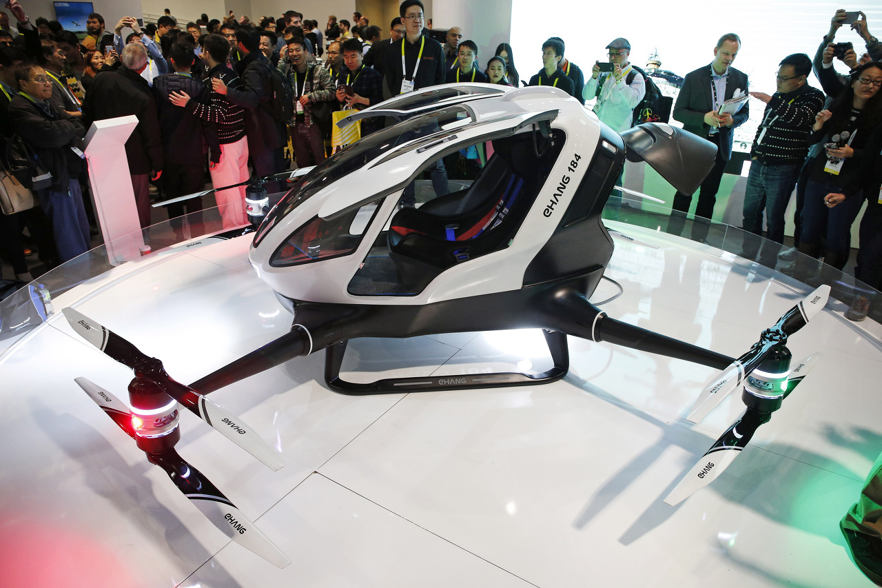 Chinese passenger drone maker EHang files for US IPO on Nasdaq