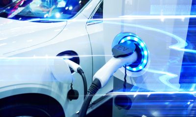 Image of an EV getting its battery charged. Image from KrASIA’s archive.