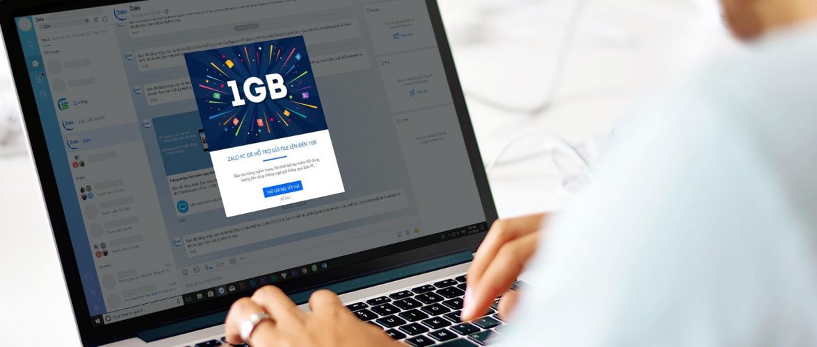 A web version of Zalo, considered Vietnam's most popular homegrown social media app, is shown here. Photo source: Zalo Facebook Page.