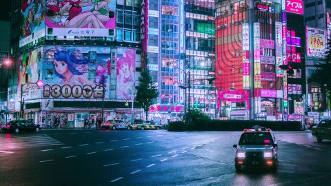 Tokyo, Japan. Image by Steven Roe. Unsplash.