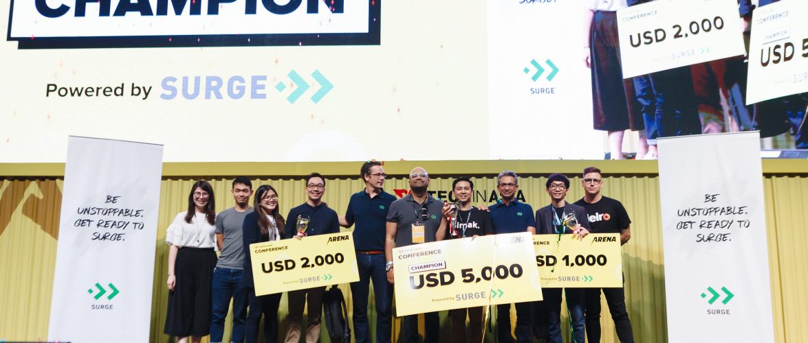 The Arena Pitch Battle in Tech In Asia Conference 2019: Early Stage