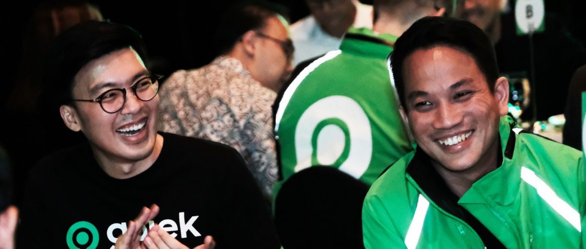 Kevin Aluwi (left) and Andre Soelistyo, co-CEOs of Gojek. Courtesy of Gojek.