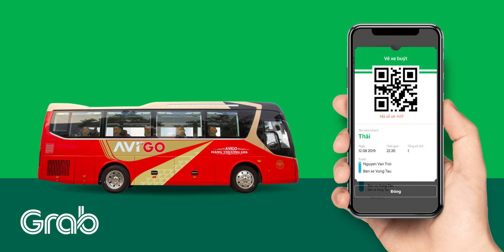 Grab starts on-demand bus service pilot program in southern Vietnam
