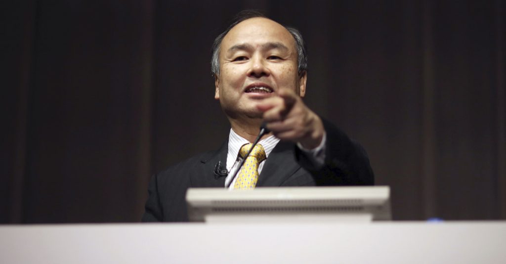 Photo of Masayoshi Son, founder and CEO of SoftBank Group.
