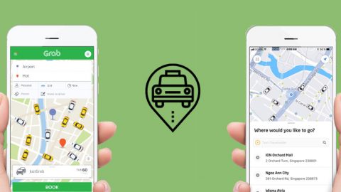 Grab and Gojek are two high-flying decacorns in the region locked in a super-app race. Illustration by KrASIA. 