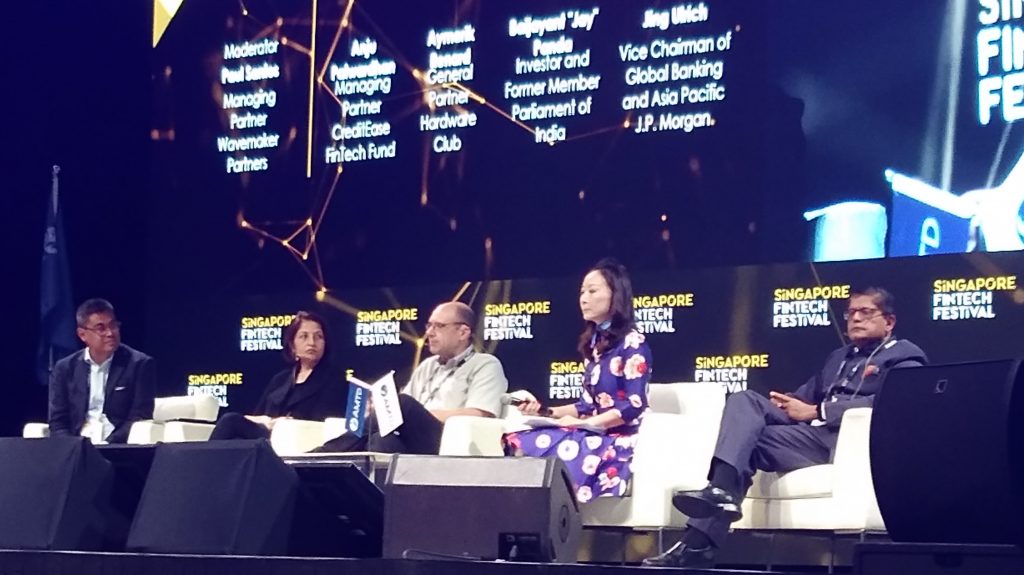 Anju Patwardhan (second from left) at SWITCH.