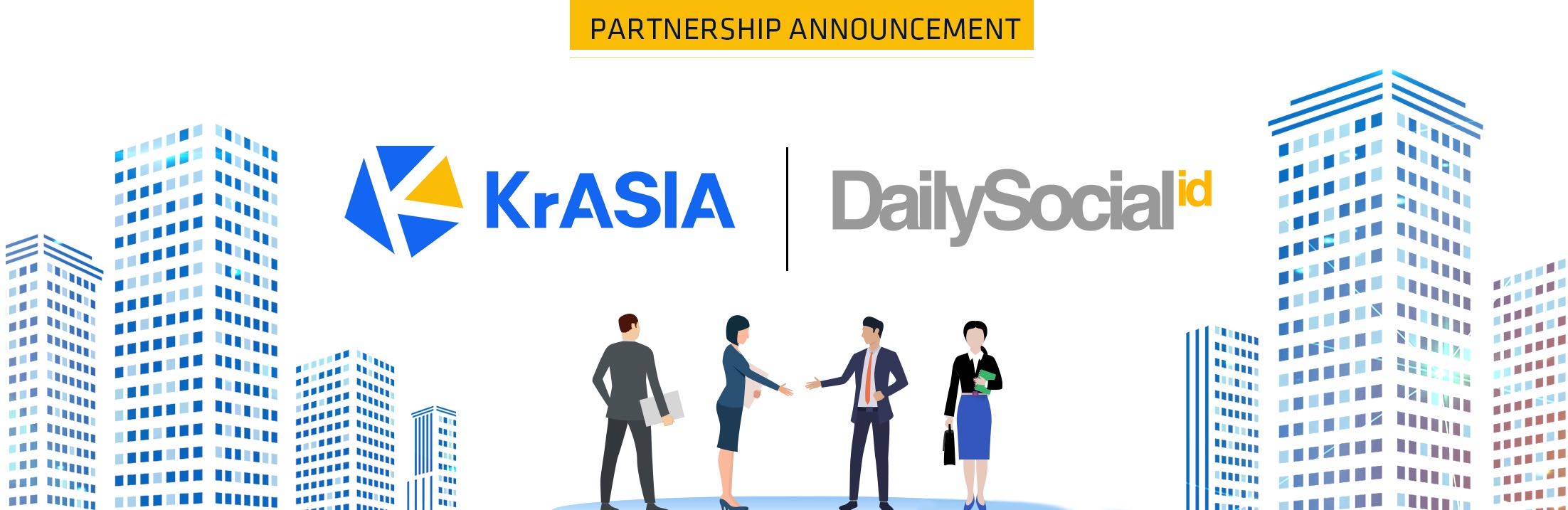 KrASIA and DailySocial.id Form Strategic Partnership to Foster Innovation Culture