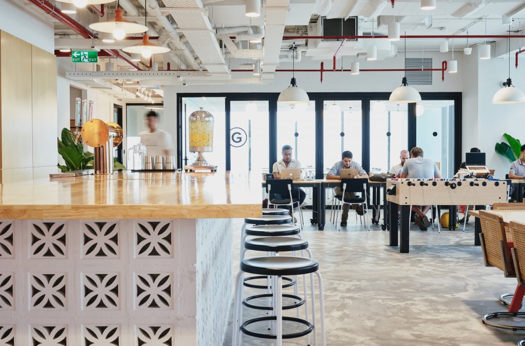 WeWork's first location in Ho Chi Minh City, Vietnam. Photo courtesy of WeWork. 
