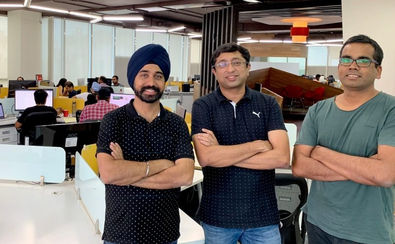 SuperGaming co-founders Navneet Waraich , Roby John, and Sanket Nadhani.