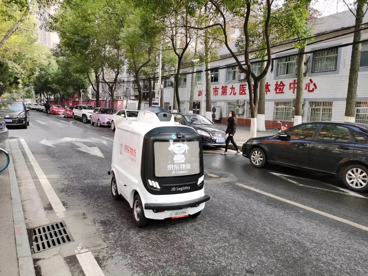 JD.com uses L4 autonomous driving solutions to deliver goods in locked-down Wuhan