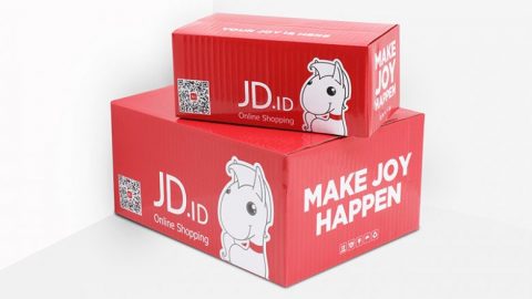 JD.ID packages. Photo courtesy of Daily Social.