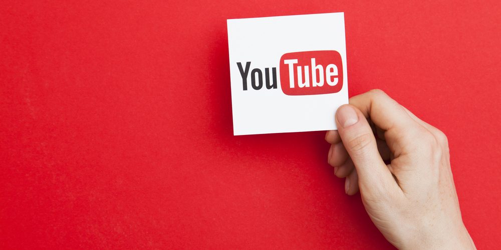YouTube logo. Source: Shutterstock