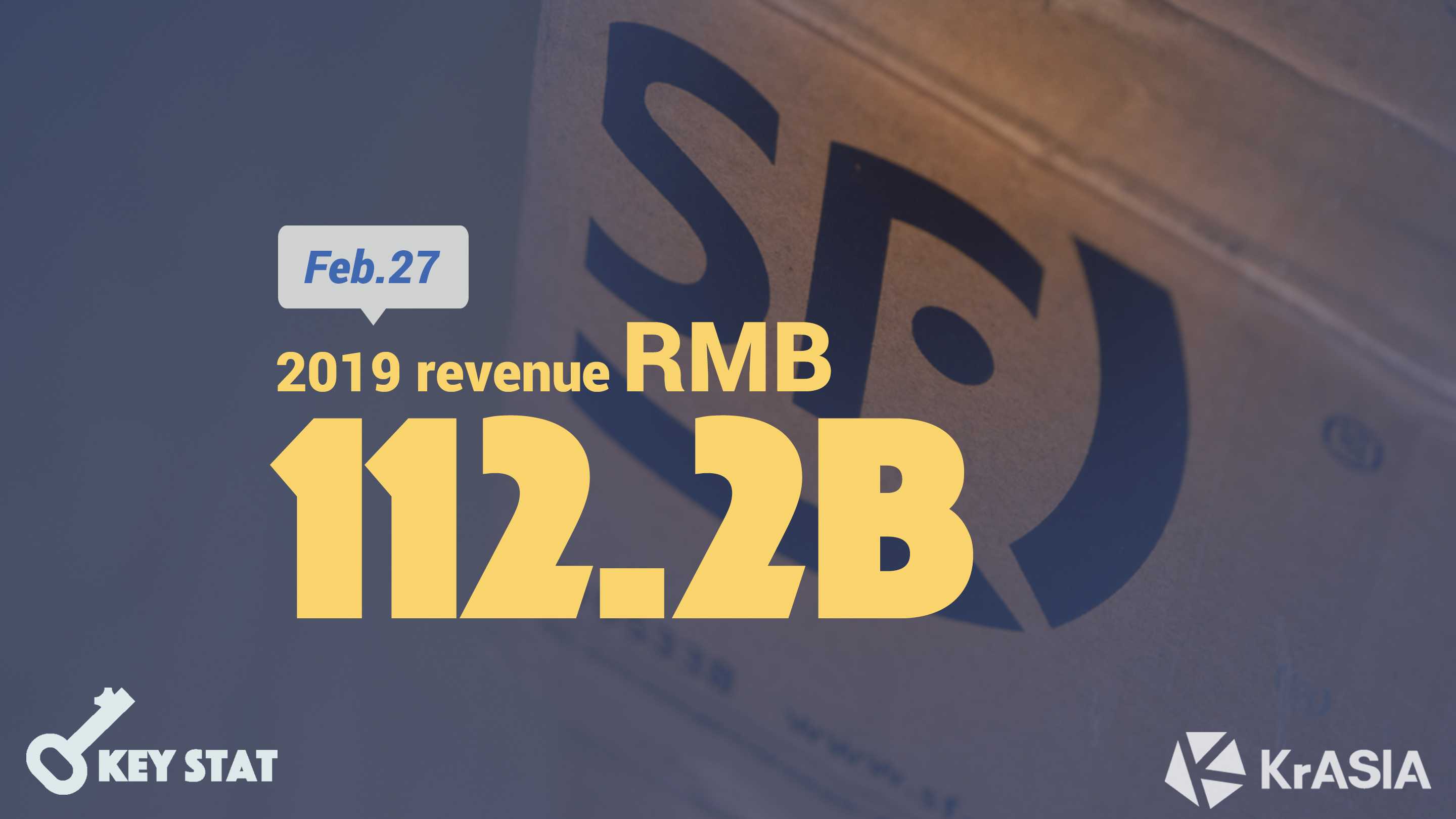 KEY STAT | SF Express crosses RMB 100 billion revenue mark in 2019