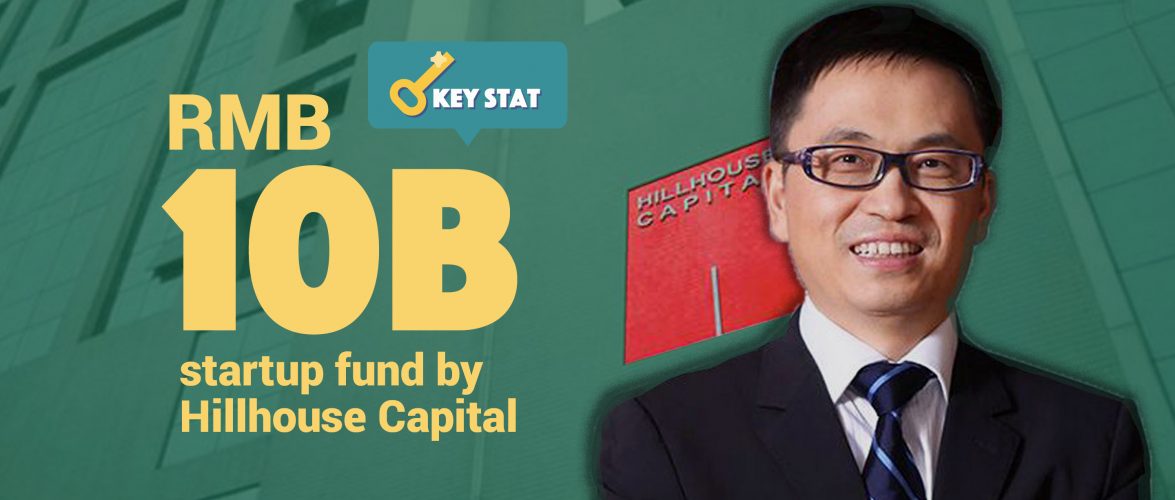 KEY STAT | Hillhouse Capital to launch RMB 10 billion fund for startups in China