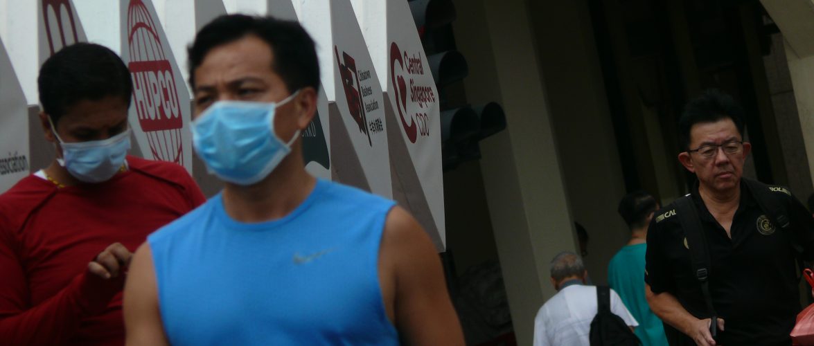 Singapore coronavirus masks. Source: Shutterstock.