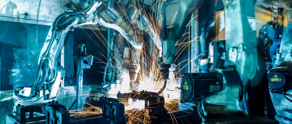 Industrial robots. Source: Shutterstock.