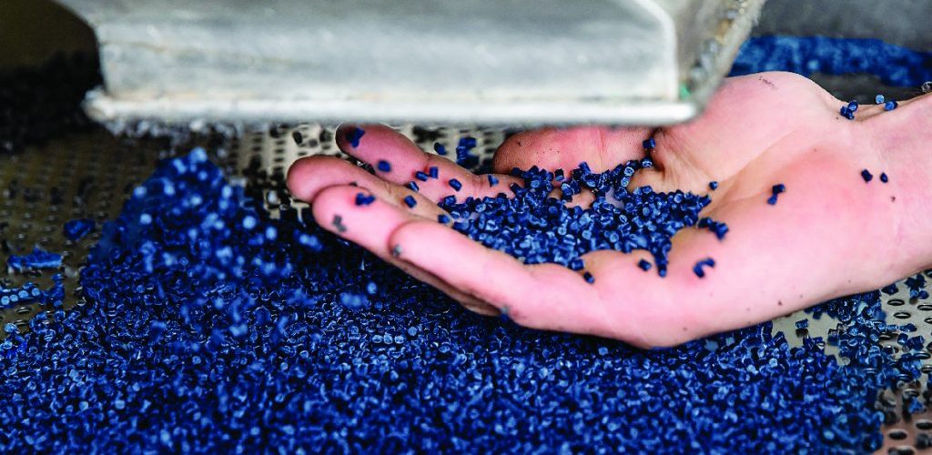 UBQ Materials has developed a technology that takes household waste and converts it into a bio-based plastic substitute. Image courtesy UBQ Materials via NoCamels.