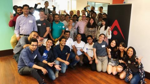 Accelerating Asia bootcamp. Picture courtesy of Accelerating Asia.
