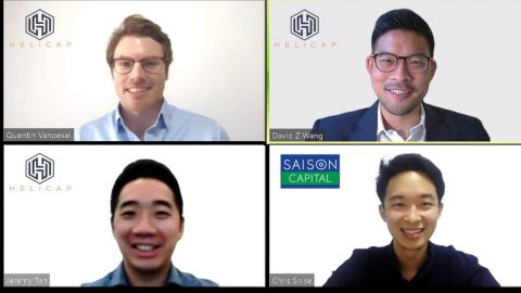 Helicap executives. Photo courtesy of Helicap.