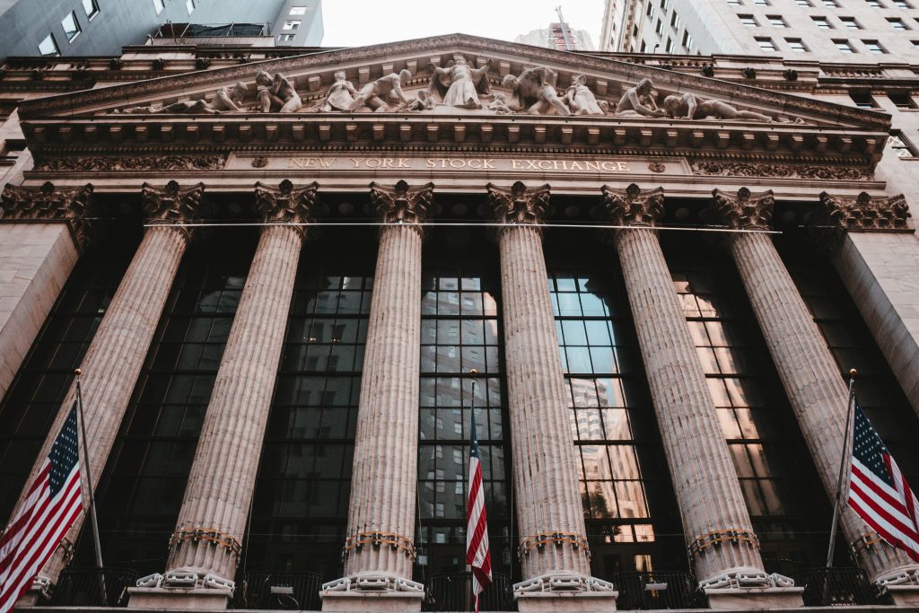 The US Stock Exchange- Photo by Aditya Vyas on Unsplash