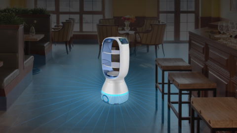 Keenon Robotics indoor delivery robot, source: Keenon Robotics